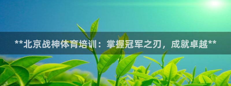 耀世平台注册网址是什么：**北京战神体育培训：掌握冠
