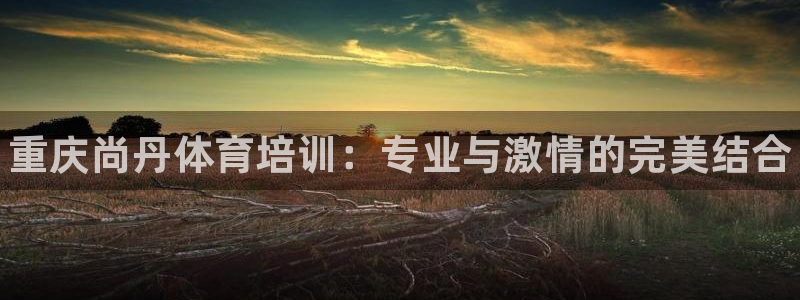 耀世娱乐然 37OO735：重庆尚丹体育培训：专业与